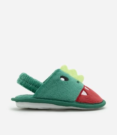 Pantufla Ojota Infantil con Bordado Dino -Talle 19 a 28 4