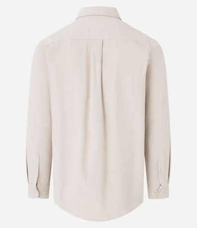 Camisa en Terciopelo con Bolsillos Delanteros 6