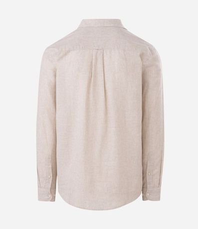 Camisa Manga Larga en Lino 8