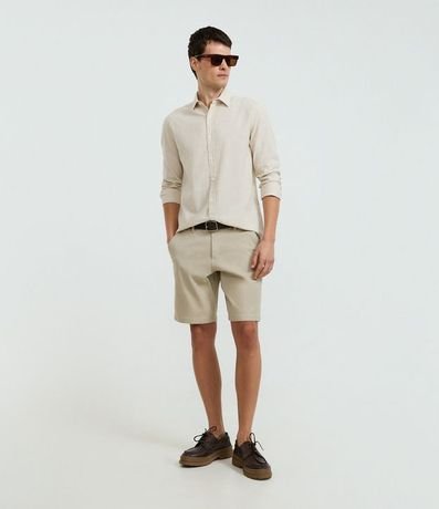 Camisa Manga Larga en Lino 2