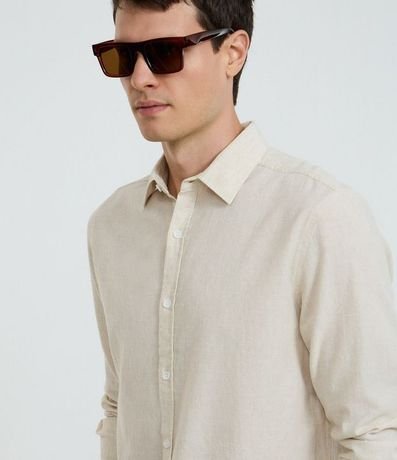Camisa Manga Larga en Lino 4