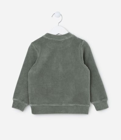 Buzo Infantil en Terciopelo Canelado - Talle 1 a 5 años 2