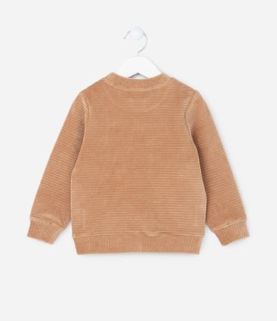 Buzo Infantil en Terciopelo Canelado - Talle 1 a 5 años 2