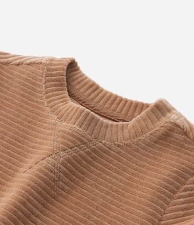 Buzo Infantil en Terciopelo Canelado - Talle 1 a 5 años 5