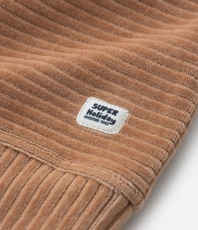 Buzo Infantil en Terciopelo Canelado - Talle 1 a 5 años 6