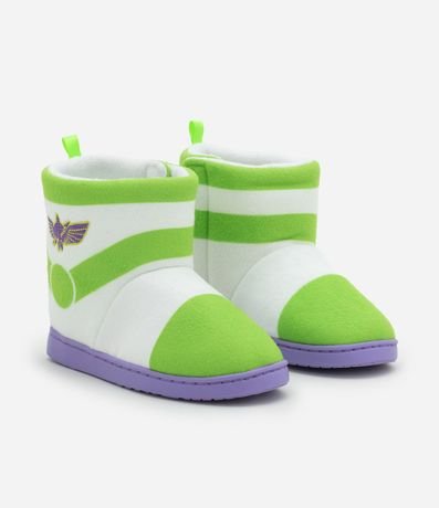 Pantufla Bota Infantil con Bordado Buzz Lightyear - Talle 21 a 32