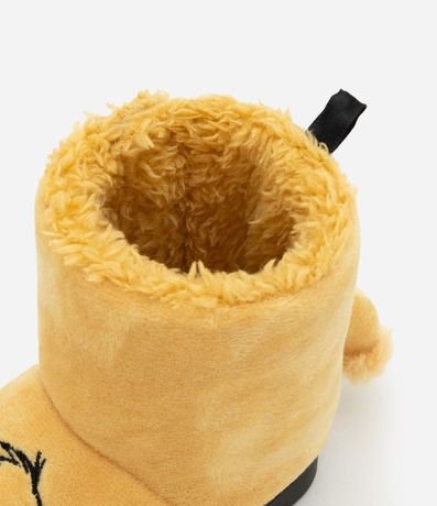 Pantufla Bota Infantil con Bordado Simba - Tam  19 a 28 4