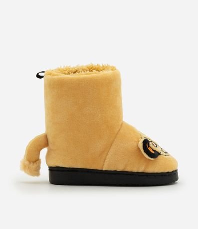Pantufla Bota Infantil con Bordado Simba - Tam  19 a 28 6