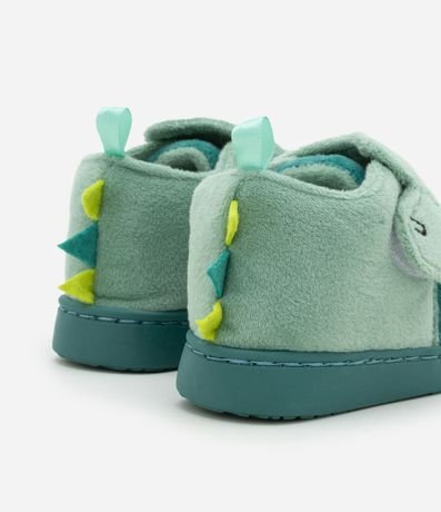 Pantufla Cerrada Infantil con Bordado de Dino - Talle 19 a 28 2