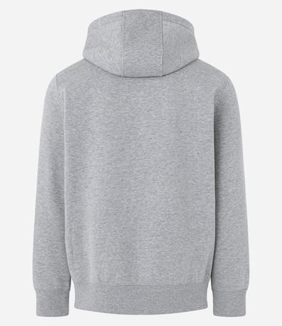 Saco Básico Deportivo en Algodón con Capucha y Cierre Delantero 11