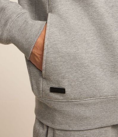 Saco Básico Deportivo en Algodón con Capucha y Cierre Delantero 5