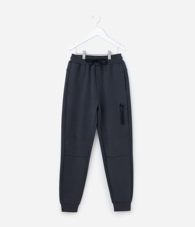 Pantalón Infantil en Algodón y Bolsillo con Cremallera - Talle 5 a 14 años