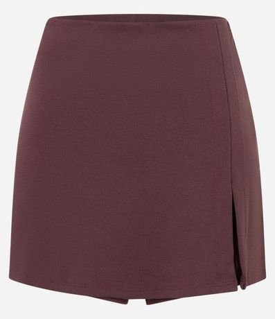 Short Pollera en Punto Roma con Abertura 5