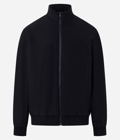 Campera Bomber con Cuello Alto 5