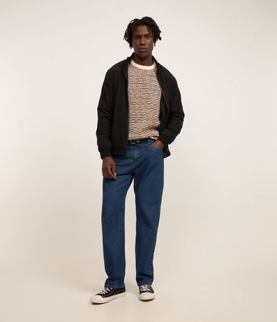 Campera Bomber con Cuello Alto 2