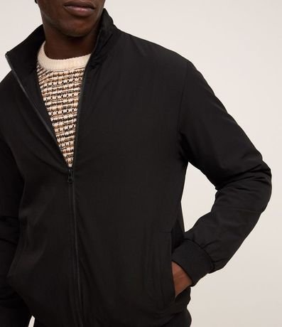 Campera Bomber con Cuello Alto 3