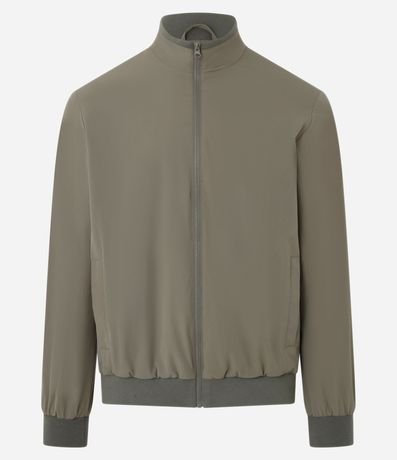 Campera Bomber con Cuello Alto 6