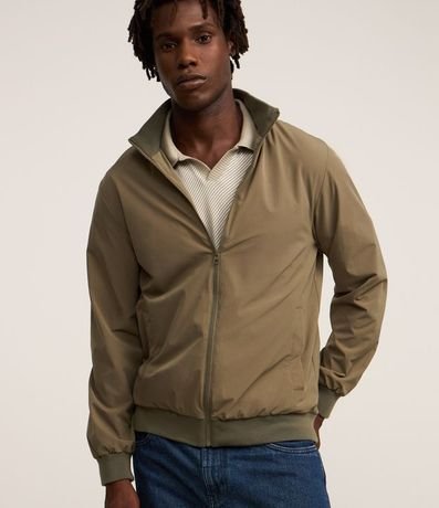 Campera Bomber con Cuello Alto 3