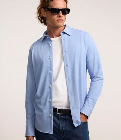 Camisa Slim Performance Easy Care Ultra Comodo 3