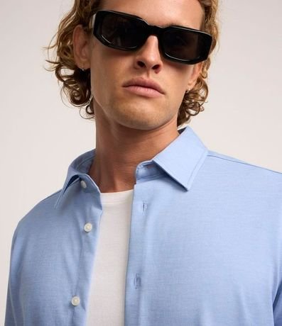 Camisa Slim Performance Easy Care Ultra Comodo 5