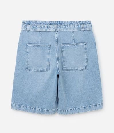 Bermuda Jorts en Jeans con Cinturón Curve & Plus Size 6