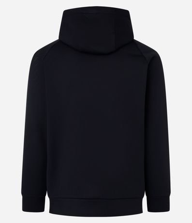 Saco en Fleece con Estampa en el Pecho y Capucha 8