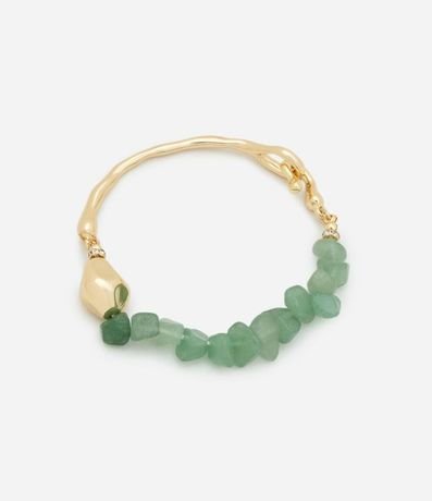 Pulsera Rígida Orgánico con Grava