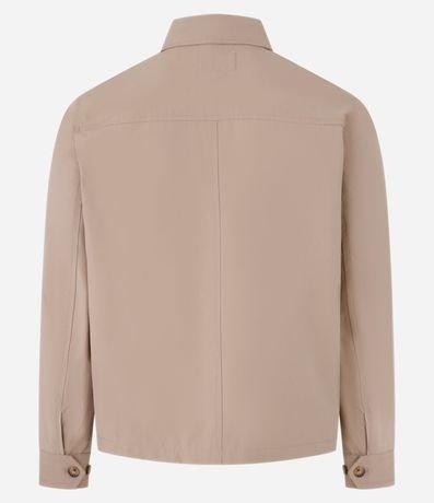 Campera en Sarga con Bolsillos Cargo 9