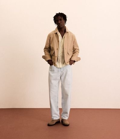 Campera en Sarga con Bolsillos Cargo 2