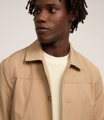 Campera en Sarga con Bolsillos Cargo 6