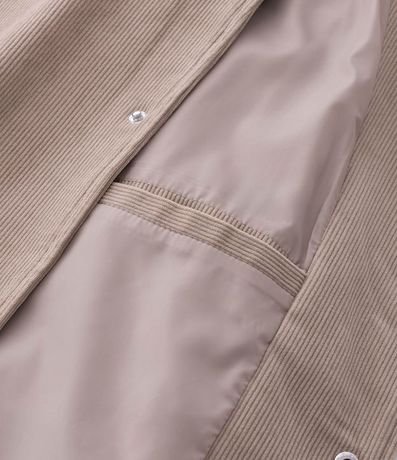 Campera Bomber en Terciopelo con Botones Forrados 10