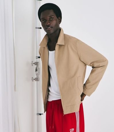 Campera Bomber en Terciopelo con Botones Forrados