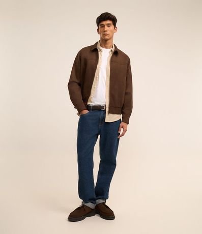 Campera con Detalles en Recorte y Bajo con Elástico 2