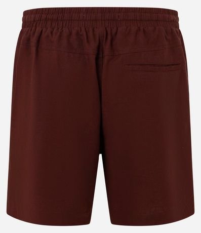 Bermuda en Algodón con Cintura Elástica y Bolsillos 6