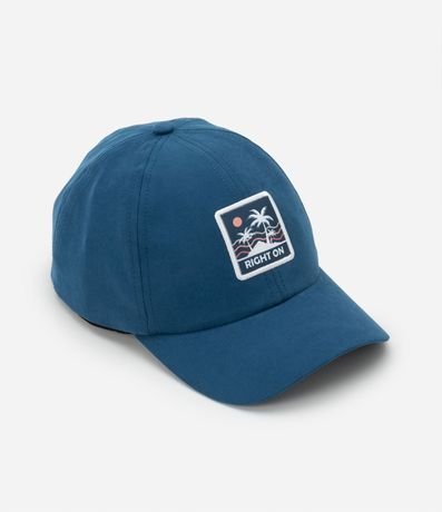 Gorra Infantil en Sarga con Patch de Cocotero - Talle U