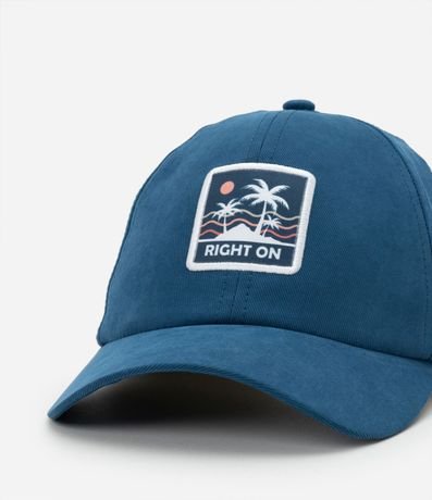 Gorra Infantil en Sarga con Patch de Cocotero - Talle U 4