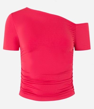 Blusa con Escote Asimétrico y Hombro Drapeado 4