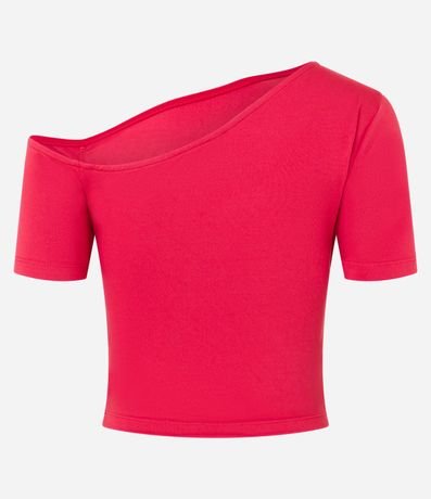 Blusa con Escote Asimétrico y Hombro Drapeado 5