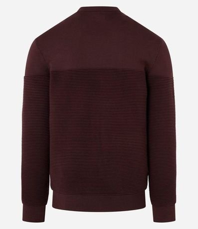 Suéter en Punto con Canalé Texturizado 6