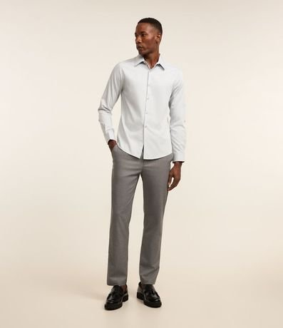 Camisa Slim en Bambu con Manga Larga 2