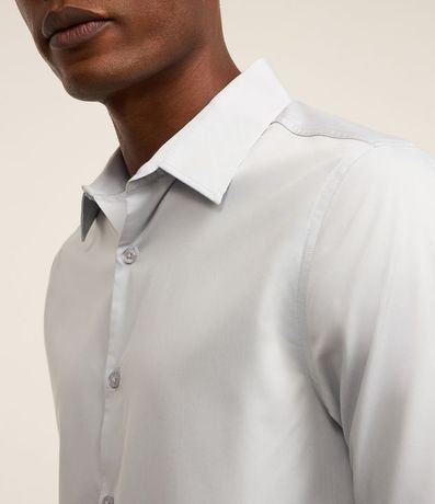 Camisa Slim en Bambu con Manga Larga 3