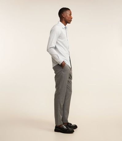 Camisa Slim en Bambu con Manga Larga 4