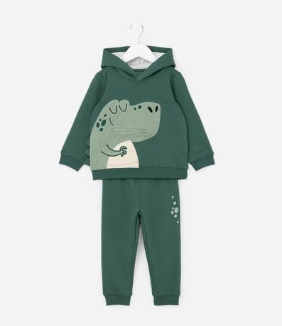 Conjunto Infantil Calentito con Estampa Dino - Talle 1 a 5 años