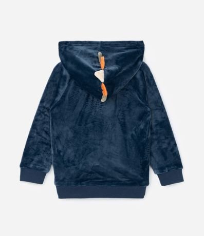 Conjunto Infantil en Plush con Capucha y Cresta de Dino - Talle 1 a 4 años 3