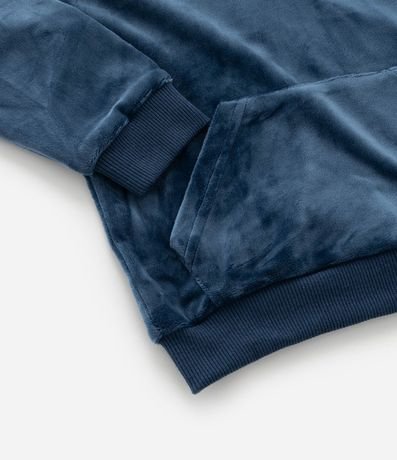 Conjunto Infantil en Plush con Capucha y Cresta de Dino - Talle 1 a 4 años 6