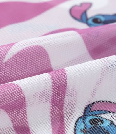 Blusa Infantil con Superposición y Estampa Stitch- Talle 5 a 14 años 5