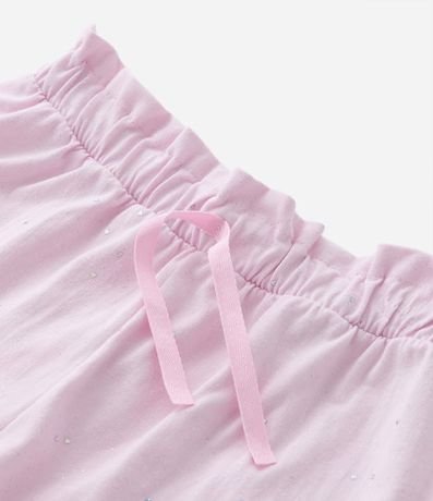 Short Clochard Infantil con Purpurina Holográfico - Talle 5 a 14 años 4