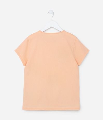 Remera Infantil en Degradé con Estampa Flores - Talle 5 a 14 años 2