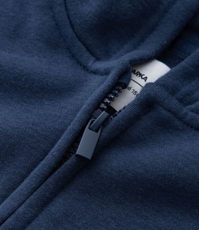 Campera Basica Lisa en Algodón - Talle 5 a 14 años 3