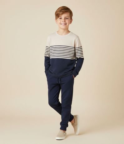 Pantalón Infantil en Algodón Básico - Talle 5 a 14 años 1